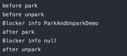 LockSupport的park、unpark實(shí)現(xiàn)同步2