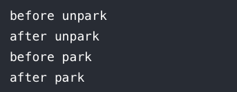 LockSupport的park、unpark實(shí)現(xiàn)同步4