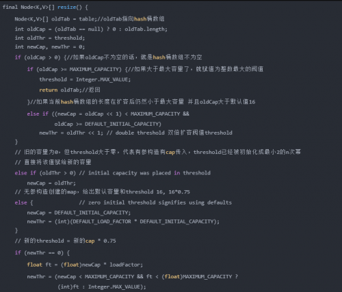 HashMap的擴(kuò)容操作是怎么實(shí)現(xiàn)的1